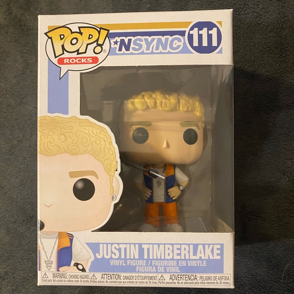 Vaulted Funko POP! Rocks Justin Timberlake #111